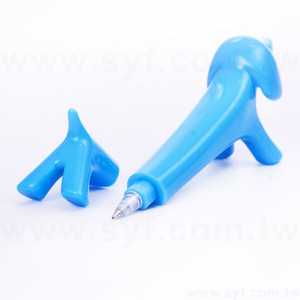 臘腸狗造型廣告筆-動物筆管禮品-單色原子筆-採購客製印刷贈品筆_4